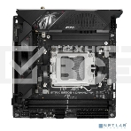 Материнская плата ASUS ROG STRIX B650E-I GAMING WIFI, AM5, AMD B650, 2xDDR5, 2xSATA, 2xM.2, 1xPCIe 5.0 x16, 1xHDMI, 1x 2.5Gb LAN, 4xUSB-A 3.2 Gen 2, 1xUSB-A 3.2 Gen 1, 1xUSB-C 3.2 Gen 2x2, 3x3.5 мм, 7.1, Mini-ITX, фото3
