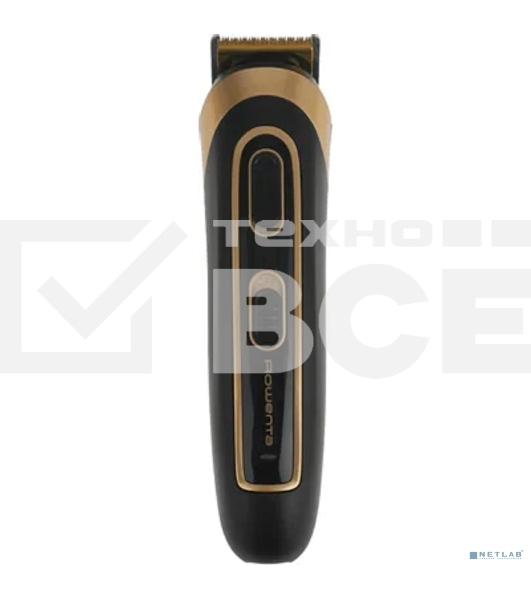 Триммер Rowenta TN9118F0 черный/золотистый (насадок в компл:9шт)