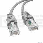 Патч-корд NTSS PREMIUM 2xRJ45/8P8C, T568B UTP CAT5e LSZH 2 метра, серый NTSS-PC-PM-UTP-RJ45-5e-2.0-LSZH-GY, фото 1