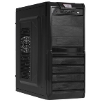 Компьютерный корпус Miditower ExeGate XP-329S-UNS400 (ATX, БП UNS400 с вент. 12см, 2*USB, аудио, черный), фото11