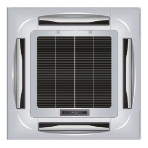Кондиционер кассетный Neoclima NS/NU-60BT3 60000 BTU, 160 м², 43 дБ, охлаждение, обогрев, осушение, белый, фото3