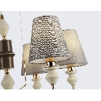 Люстра Ambrella light LH75401/6 GD/GR золото/серый E14*6 max 40W D700*1260, фото5
