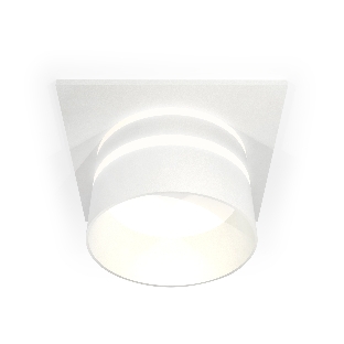 Комплект встраиваемого светильника Ambrella light XC6520062 SWH/FR белый песок/белый матовый MR16 GU5.3 (C6520, N6235)