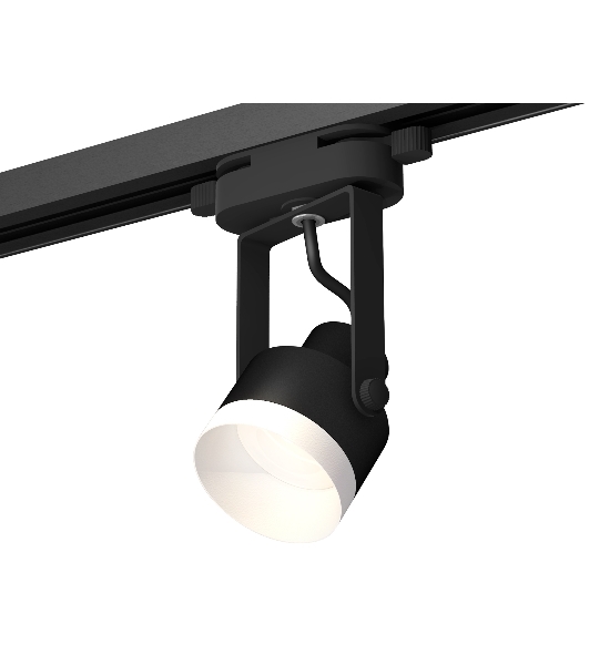 Светильник Ambrella light XT6602040 PBK/SWH черный полированный/белый песок MR16 GU10 (C6602, N6130)