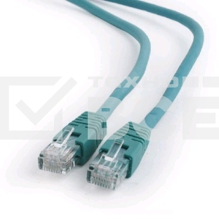 Патч-корд UTP Cablexpert кат.6, 1м, литой, многожильный (зелёный)