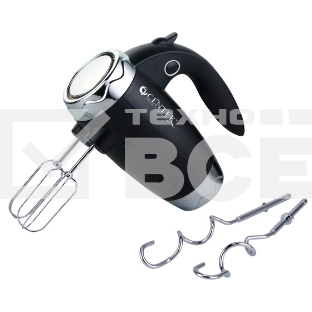 Миксер Centek CT-1115 черный/хром 350Вт