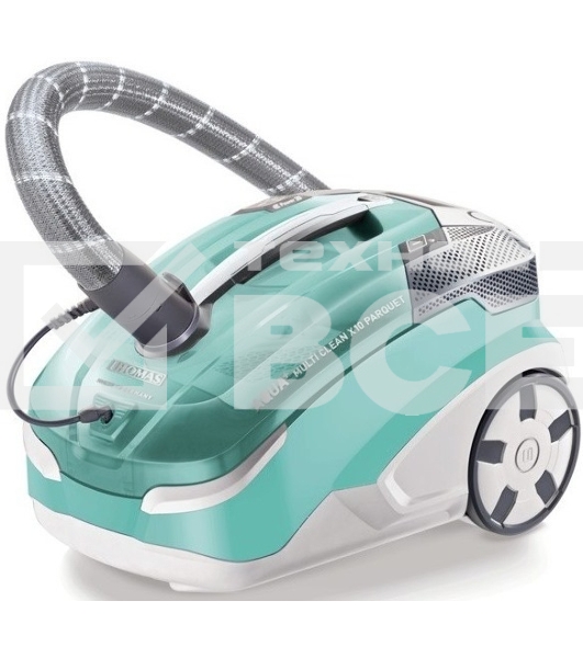 Пылесос моющий Thomas Multi Clean X10 Parquet 1700Вт аквамарин/серебристый