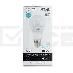 Лампа GAUSS LED Elementary Арт. 23229A60 20W E27 4100K 1/10/40 груша, фото4