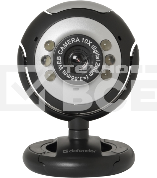 Веб-камера Defender C-110 0.3МП, USB, 640x480