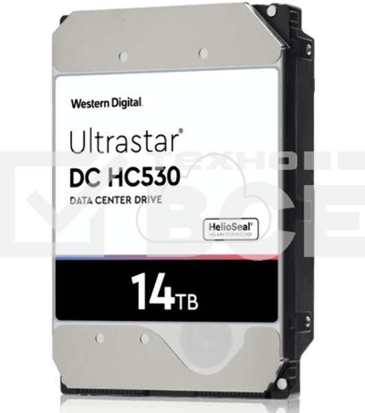 Жесткий диск HDD Server WD/HGST ULTRASTAR HE14 (3.5’’, 14TB, 512MB, 7200 RPM, SATA 6Gb/s, 512E SE), SKU: 0F31284