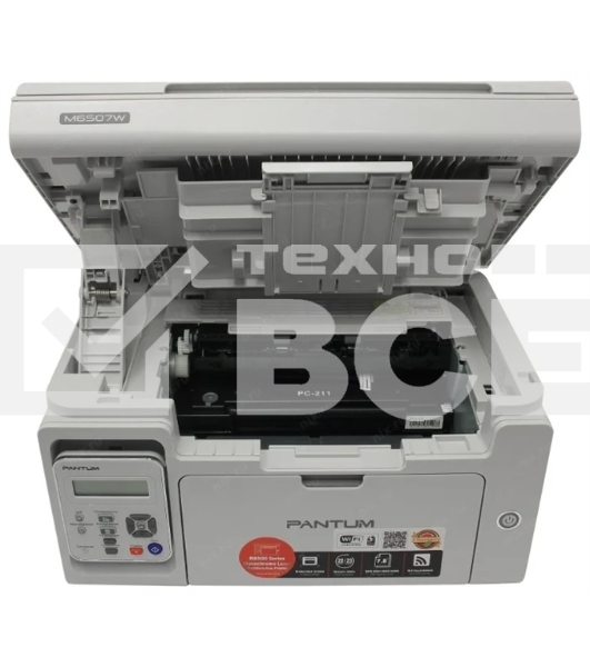 МФУ лазерный Pantum M6507W, A4, ч/б, печ. до 22 стр/мин., скан. до 8.5 стр/мин., 1200 x 1200 dpi, USB, Wi-Fi