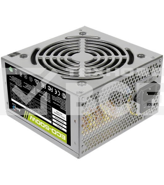 Блок питания Aerocool / Formula ECO-500W, 500Вт, 120мм, серый