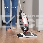 Паровая швабра Galaxy Line GL 6400, серебристый с черным, 1600 Вт, 0,6 л, 1 бар, регулятор мощности, время работы до 20 мин, макс. подача пара 35 г/мин, макс. температура нагрева 110°C, время нагрева до 30 с, индикатор работы и опустошения резервуара, аксессуары: мерный стакан, рамка для ковра, накладка из микрофибры, воронка, фото18