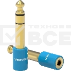 Переходник Vention Jack 3.5 mm F/6,5 mm M VAB-S01-L, фото 1