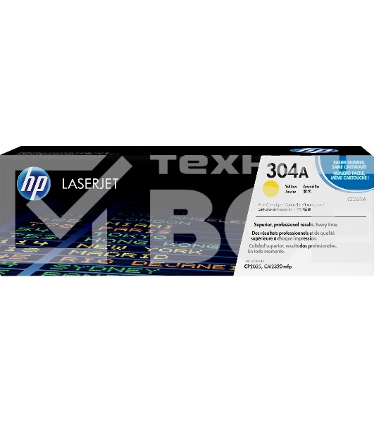 Картридж лазерный HP CC532A желтый для LJ CP2025/CM2320 2800стр.