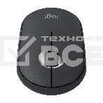 Мышь беспроводная Logitech Pebble M350 графитовый, 1000 dpi, радиоканал, Bluetooth, USB, кнопки - 3, фото6