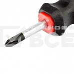 Отвертка Fusion, PH2 х 38 мм, CrV, 3-х компонентная рукоятка 