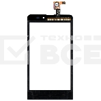 Сенсорное стекло (тачскрин) для LG OPTIMUS LTE Tag, черное, фото3