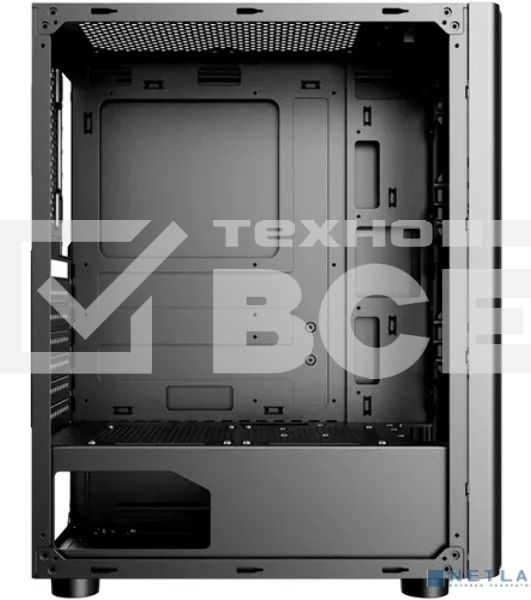 Компьютерный корпус Aerocool / Formula CL-3301B TG черный без БП ATX 1x120mm 2xUSB2.0 1xUSB3.0 audio bott PSU