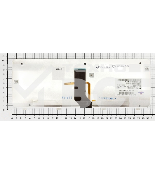Клавиатура для ноутбука HP Pavilion DV3-2000 DV3-2100 черная с подсветкой