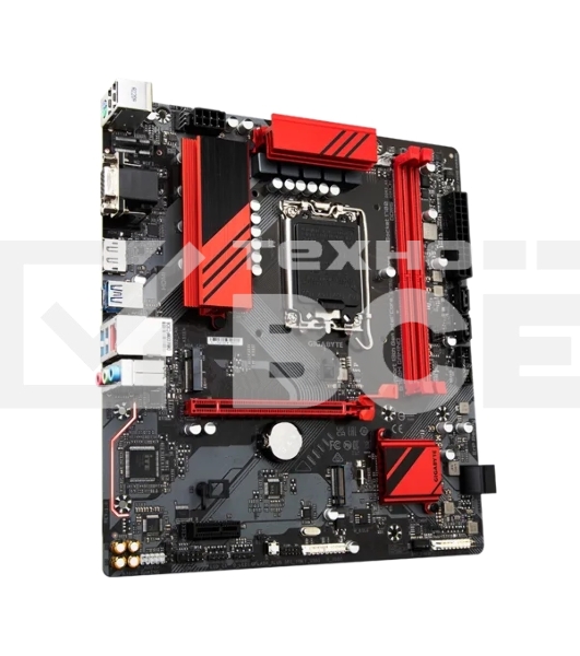 Материнская плата Gigabyte B760M GAMING, LGA 1700, Intel B760, 2xDDR5, 4xSATA, 2xM.2, 1xPCI-E 4.0 x16, 1xPCI-E x1, 1xHDMI, 1xDP, 1xVGA, 1x 2.5Gb LAN, 3xUSB-A 3.2 Gen 1, 1xUSB-C 3.2 Gen 1, 2xUSB-A 2.0, 3x3.5 мм, 7.1, Micro-ATX