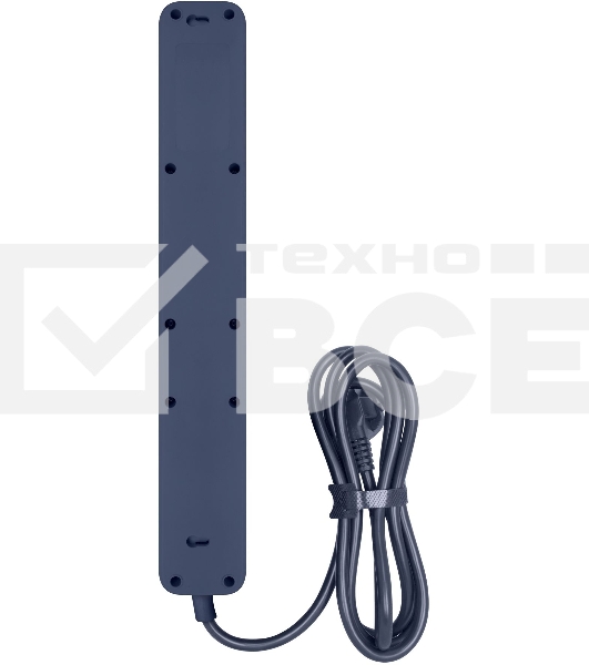 Сетевой фильтр Powercom SP-06W 3,0 м 3.0 м, 6 розеток, белый/серый, коробка