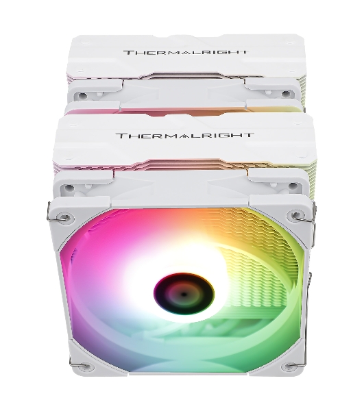 Устройство охлаждения(кулер) Thermalright Peerless Assassin 120 SE ARGB Soc-AM5/AM4/1200/1700/1851 черный 4-pin 25.6dB Al+Cu 730gr Ret (PA120-SE-ARGB)