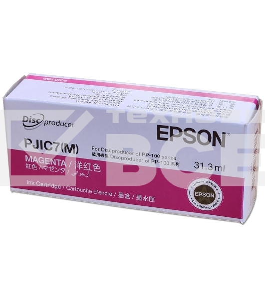 Картридж струйный/ EPSON C13S020691 PJIC7 Magenta Discproducer ) PP-100