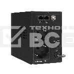 Источник бесперебойного питания ExeGate SpecialPro Smart LLB-500.LCD.AVR.2SH.USB <500VA/300W, LCD, AVR, 2*Schuko, USB, Black>, фото4