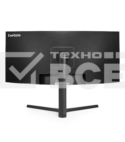 Монитор 34' ExeGate Combat EC3407TA VA 3440x1440, 165 Гц, 1 мс, 21:9, 300 кд/м², HDMI 2.0, DP 1.2, 3.5 Jack, FreeSync, изогнутый экран (1800R), черный