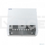 Шкаф коммутационный NTSS (NTSS-SOHO5U) настенный 5U 520x140 мм пер. дв. стекл несъемн. бок. пан. 80 кг белый IP20, фото14