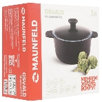 Кастрюля Maunfeld Osvald MF22SVLD03CR универсальная из литого алюминия со стеклянной крышкой, 3 л, фото10