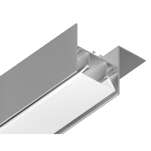 Алюминиевый профиль Ambrella light GP4050AL серебро 2000*51.27*34