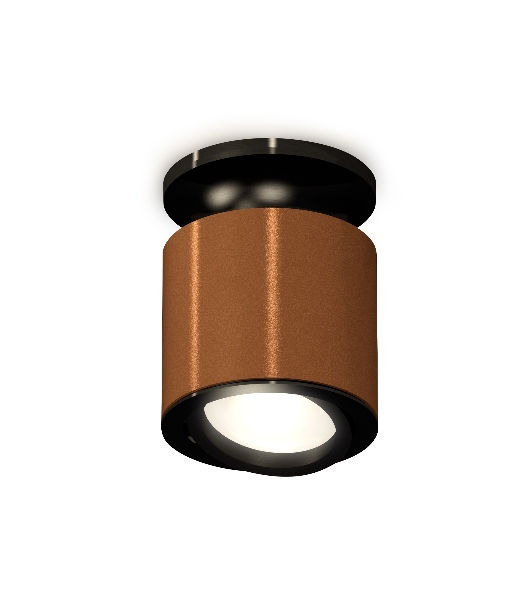 Светильник Ambrella Light XS7404100 SCF/PBK кофе песок/черный полированный MR16 GU5.3 (N7926, C7404, N7002)