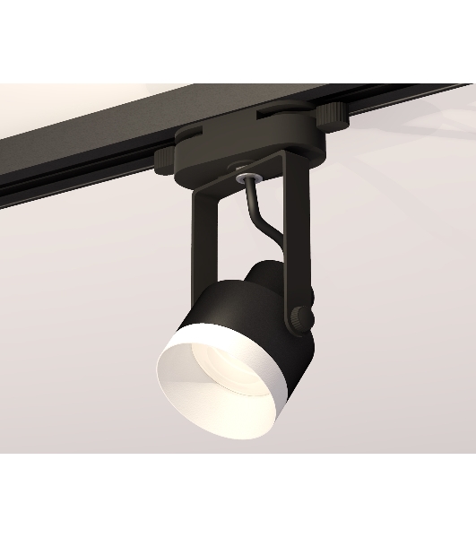 Светильник Ambrella light XT6602040 PBK/SWH черный полированный/белый песок MR16 GU10 (C6602, N6130)