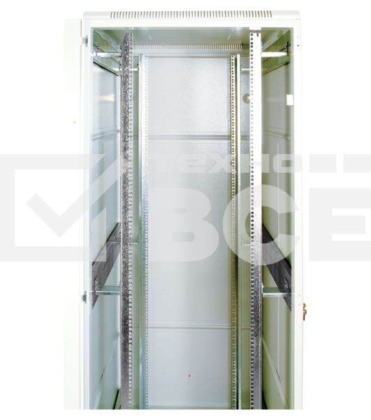 Шкаф коммутационный ЦМО ШТК-М-42.8.10-3ААА 42U 800x1000мм пер.дв.металл задн.дв.стал.лист 2 бок.пан. 500кг серый