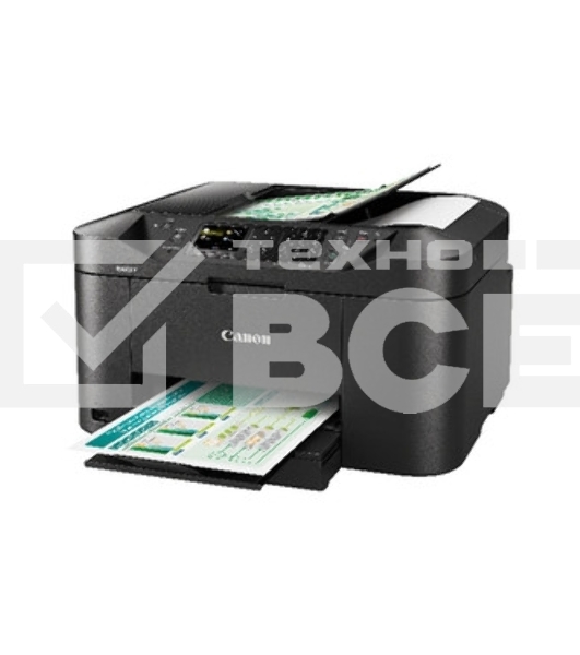 МФУ струйный Canon MAXIFY MB2140 (0959C007), А4, цветная, печ. 19 стр/мин. (ч/б) 13 стр/мин. (цветн.), скан. до 18 стр/мин. (ч/б) 15 стр/мин (цветн), 600 x 1200 dpi (принтер), 1200x1200dpi (сканер), USB, Wi-Fi