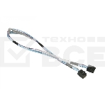 Internal Mini-SAS HD to Mini-SAS HD 50cm,30AWG,12Gb/s, фото5