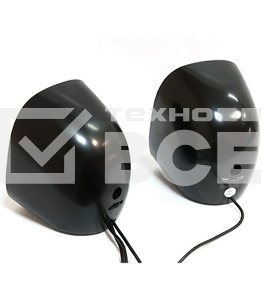 Колонки Dialog Colibri AC-06UP BLACK {акустические колонки 2.0, 6W RMS, питание от USB}