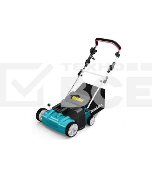 Скарификатор Makita UV3600 {1800Вт,36см,3700об\мин,4уров(-10+5мм),40л,нож-фреза,15.3кг,кор}