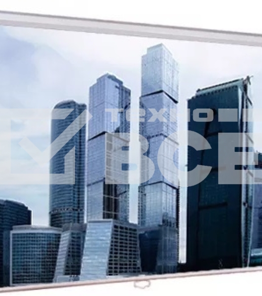 Настенный экран Lumien Eco Picture 198х300см (рабочая область 164х292 см) Matte White прямоуголный корпус, возможность потолочн./настенного крепления, уровень в комплекте, 16:9