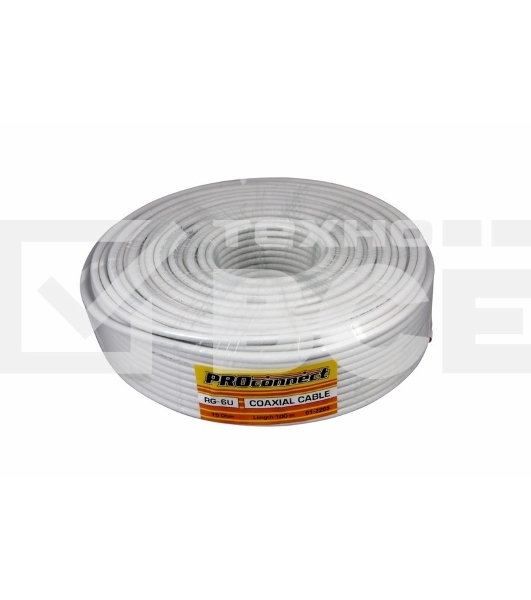 Кабель Proconnect RG6 1х0.9мм2 бухта 100м