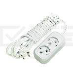 Удлинитель 2 гн 5 м Makel MGP104, фото 1