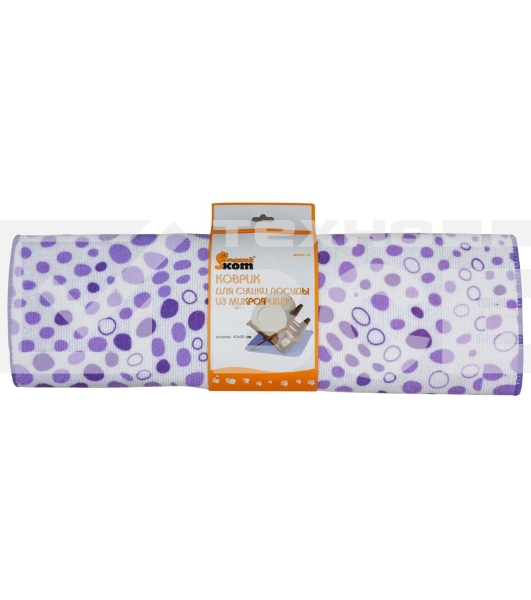 Коврик для сушки посуды из микрофибры 