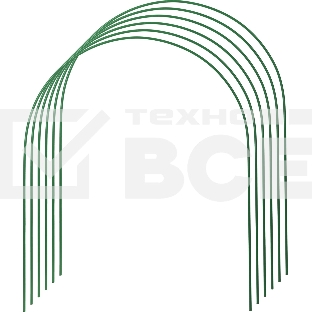 Дуги для парника GRINDA, покрытие ПВХ, 3,0м, 6шт