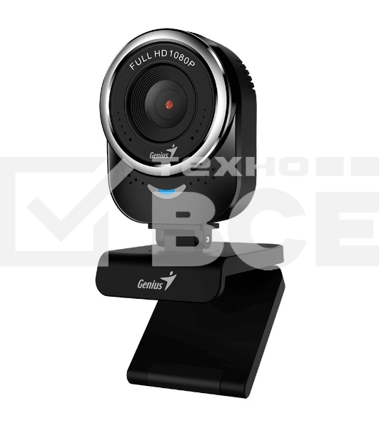 Веб-камера Genius Webcam QCam 6000, 2MP, Full HD, Black [32200002407/32200002400]