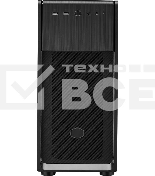 Компьютерный корпус Cooler Master Elite 500 w/o ODD bay, 2xUSB3.2, 1x120Fan, w/o PSU, Black, Steel left panel, ATX