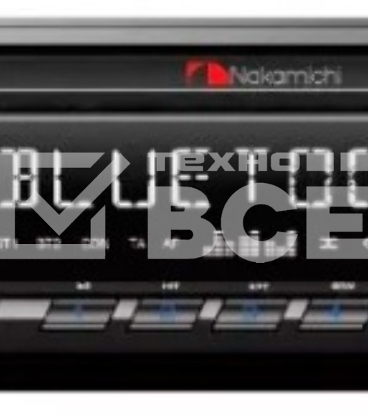 Автомагнитола Nakamichi NQ512BB 1DIN 4x50Вт