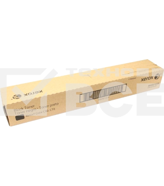 Картридж лазерный Xerox черный 006R01659 XEROX Color С60/C70 (30K)GMO