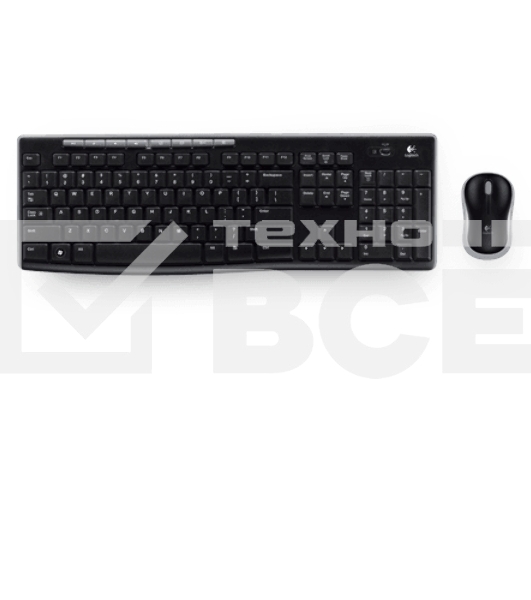 Клавиатура + мышь Logitech MK270 русская раскладка